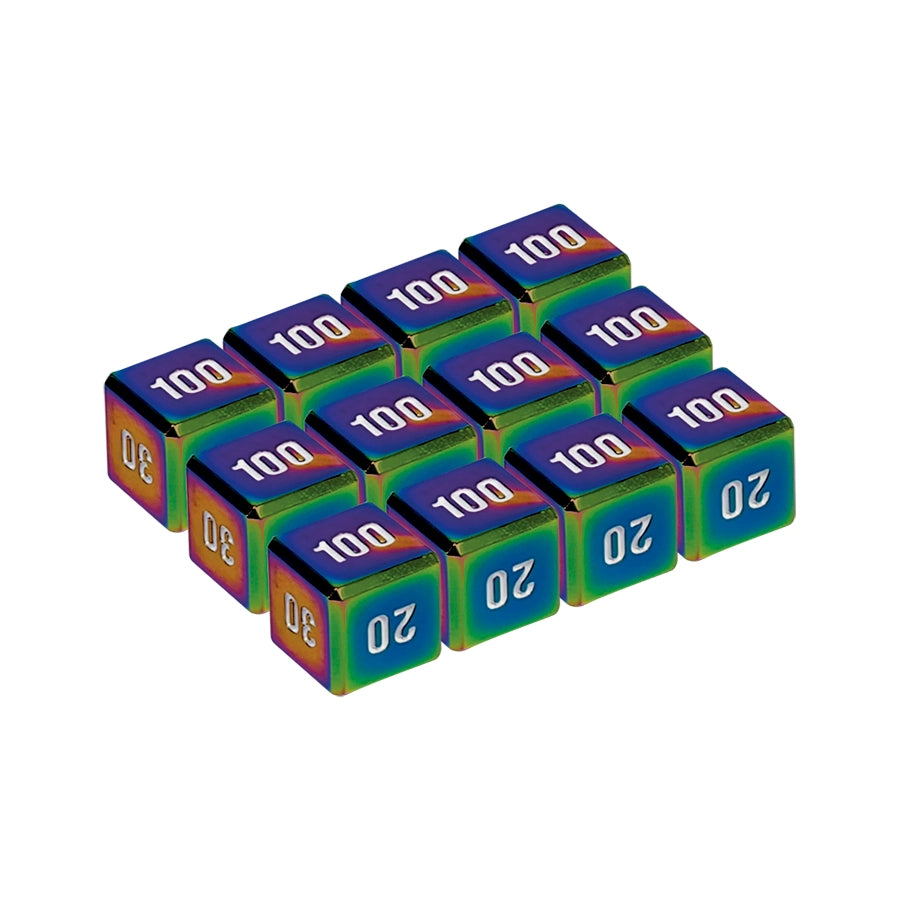 Pokémon 30th Celebration metal damage dice